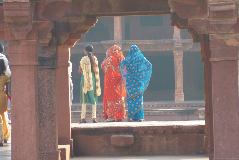 Colorful Saris