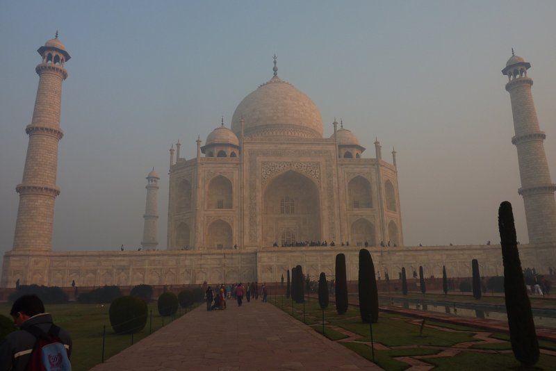Misty Morning in Agra