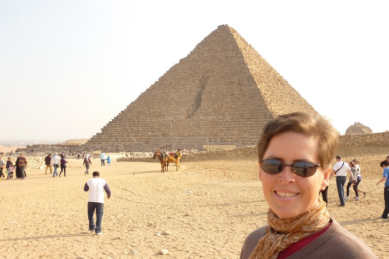 Beth and a Pyramid