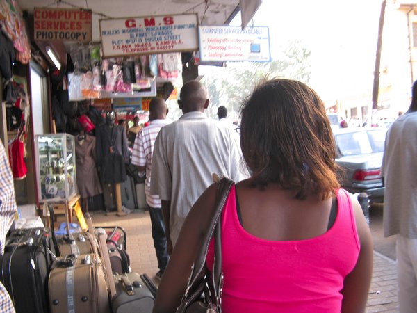 Typical Kampala Street