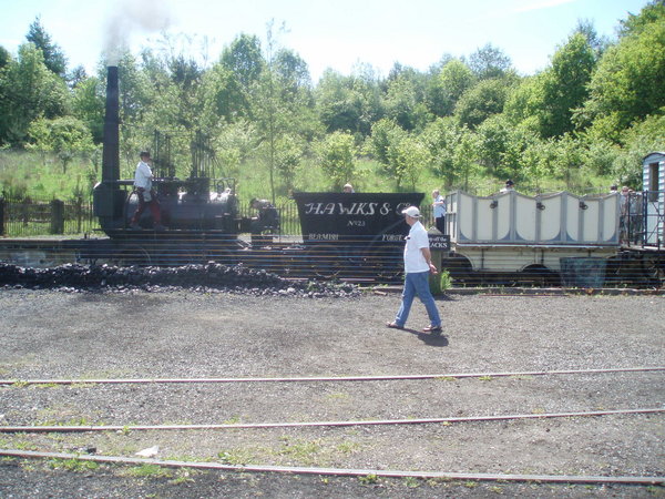 Old steam engine