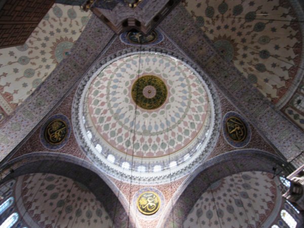 Inside the Yeni Cami (New Mosque), 