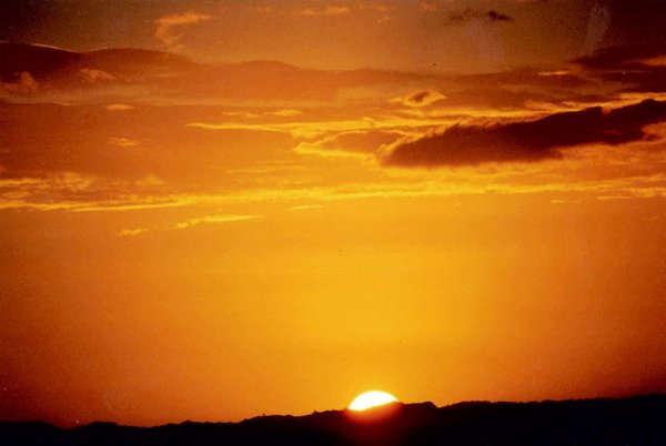 Sunset from the Merida peer 