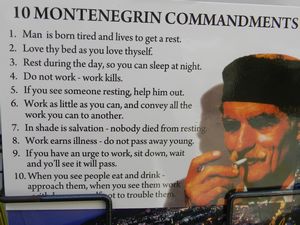 10 Montenegrin Commandments 