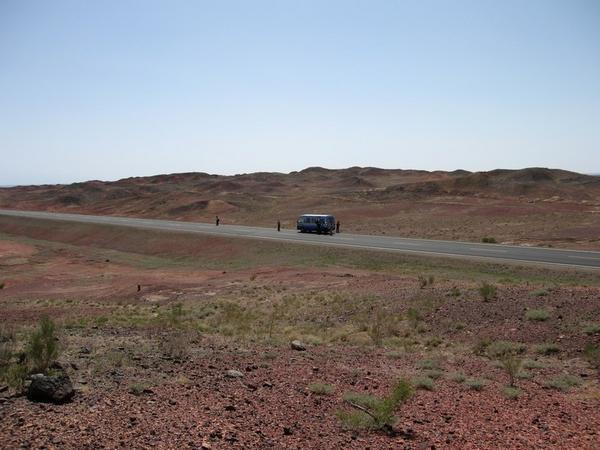 crossing the Jungar desert 