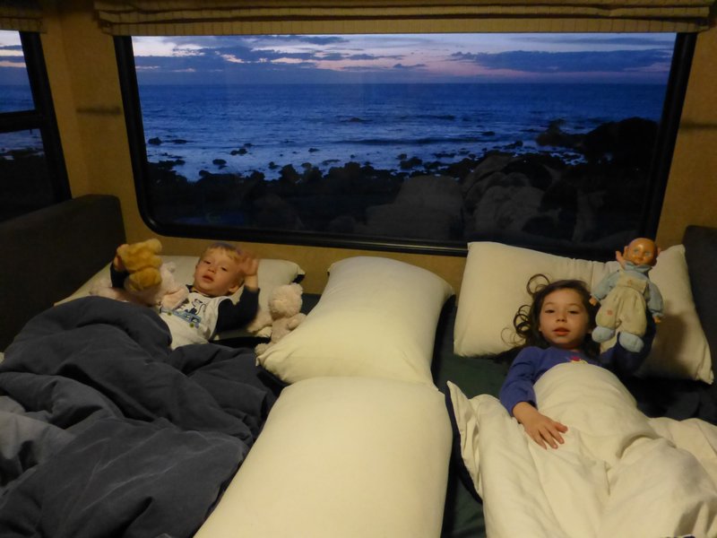 sleeping in the far south of the north island  - I