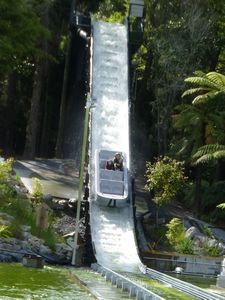 water slide at Rainbow Springs