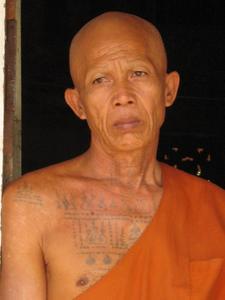 monk at Pheak Ko