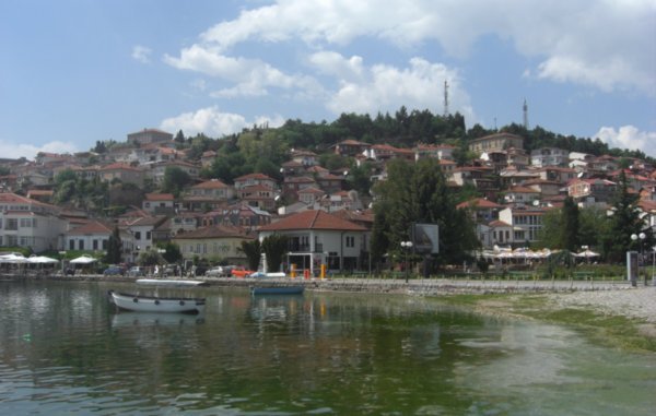 The beautiful town of Ohrid