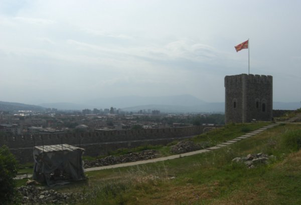 Kale Fortress, a good vantage point to see the city below