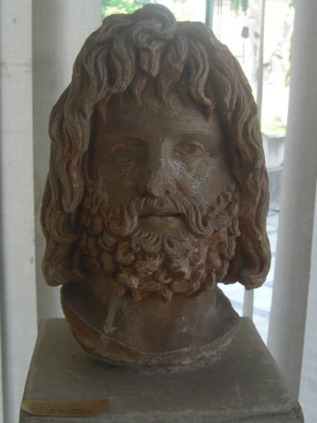 A Greek god - inside the National Museum
