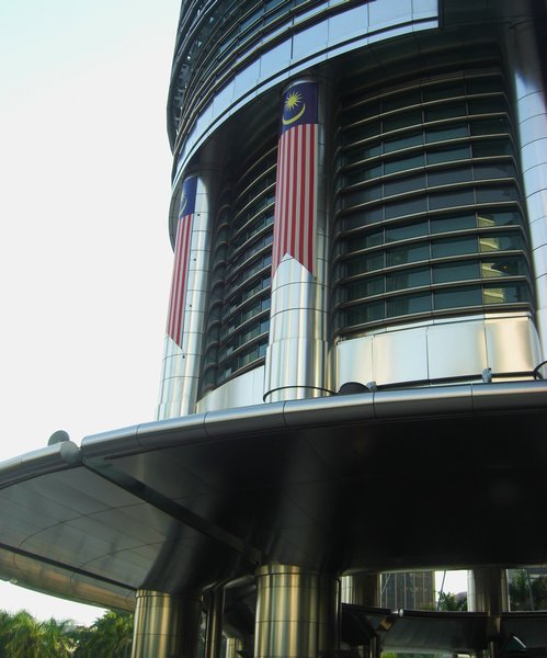 Close up of the Petronas Tower