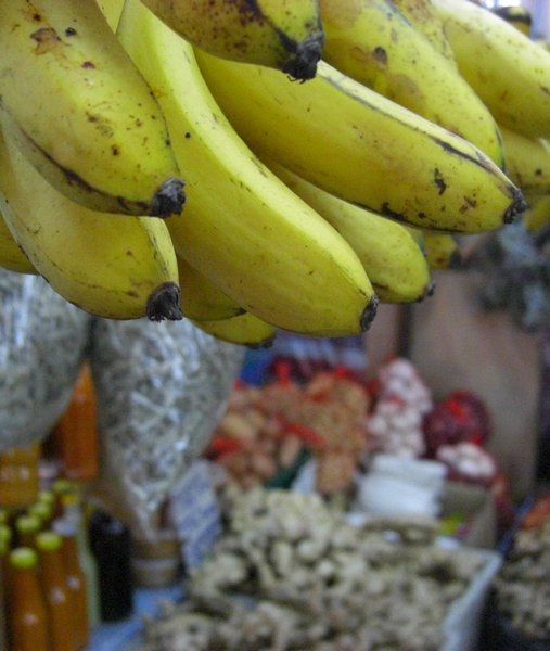 Bananas for sale, Sunday Market