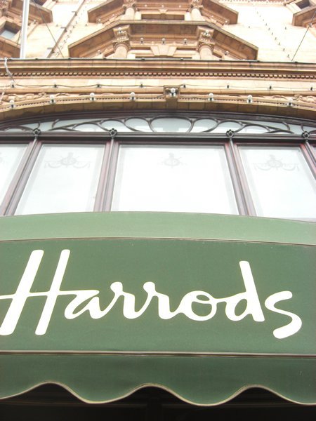 Harrods - a bit like Tescos