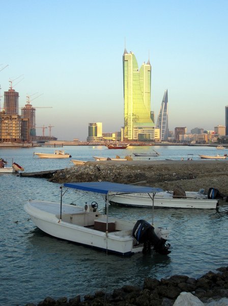 sunset at dhow yard