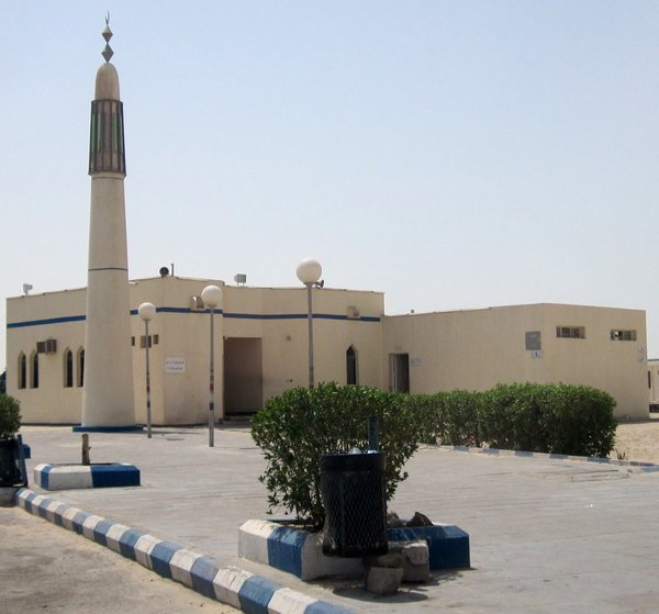 A mosque near the Saudi-UAE border
