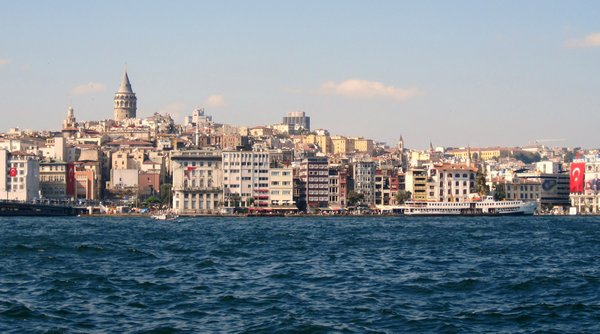 Galata Tower and the Bosphorus