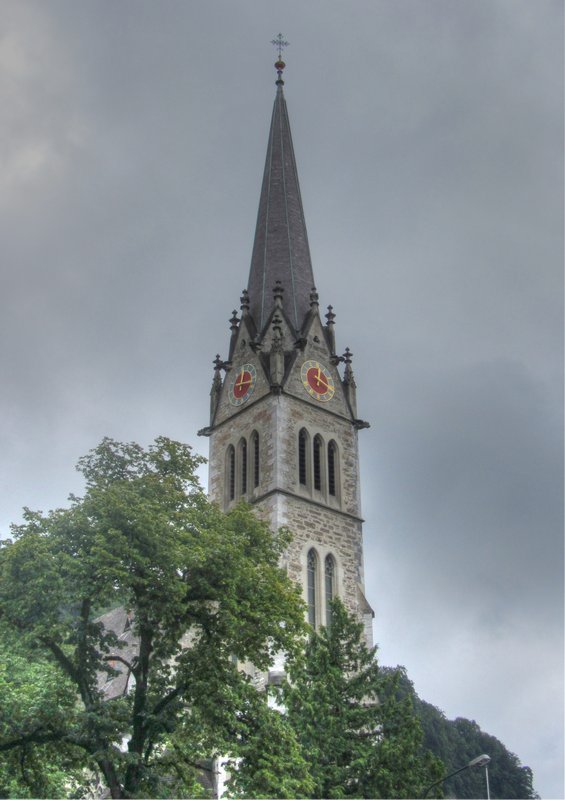 Spire of Vaduz Cathedral