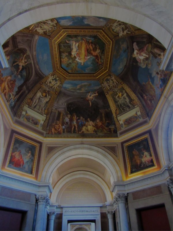Fine dome inside the Vatican