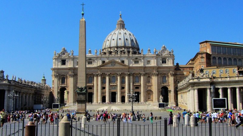 St Peter's Basilica and the Obelisk