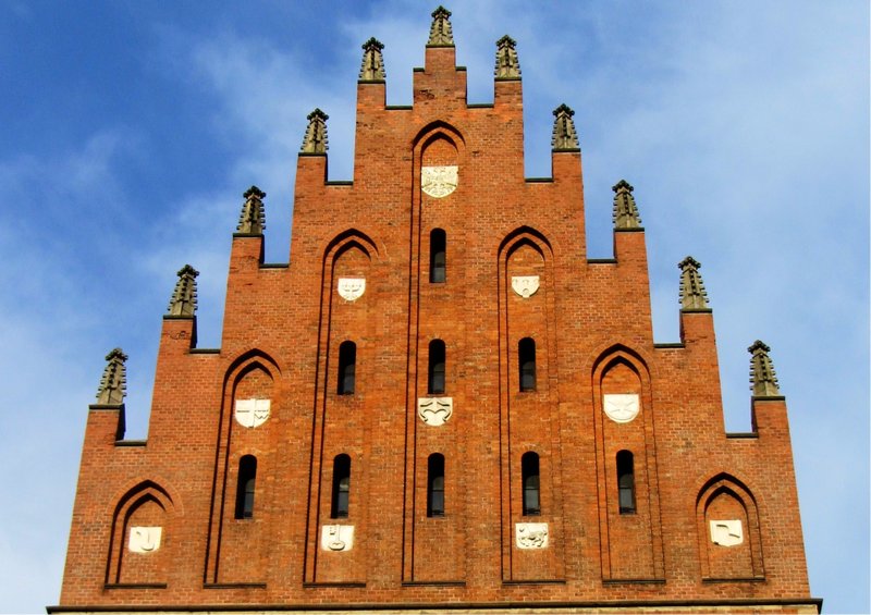 Interesting facade on a Krakow Church