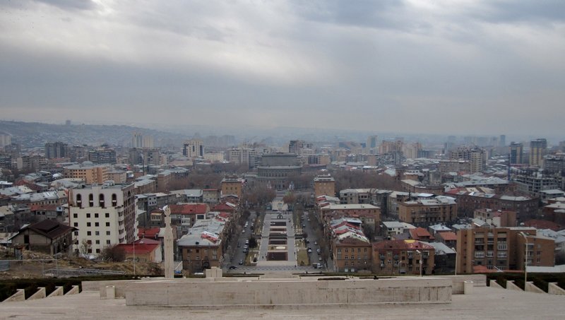Panorama of Yerevan 