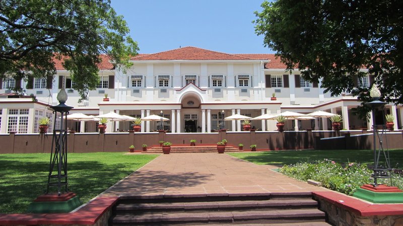 The colonial splendour of Victoria Falls Hotel