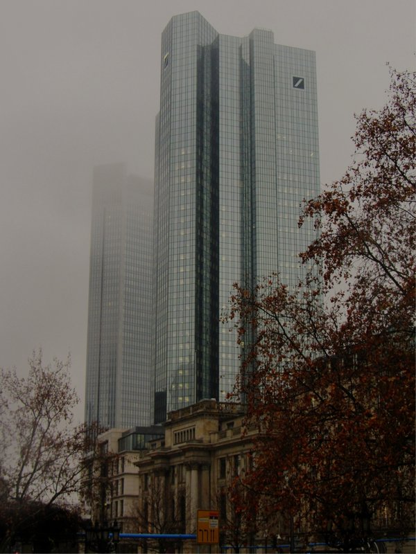 Frankfurt has some impressive skyscrapers