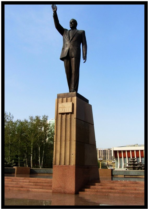 Heydar Aliyev Statue