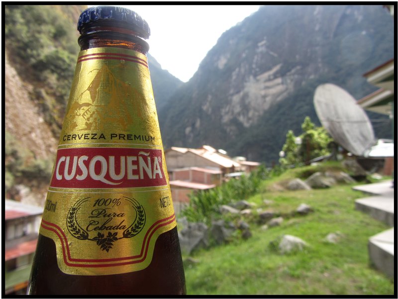 Local Peruvian beer
