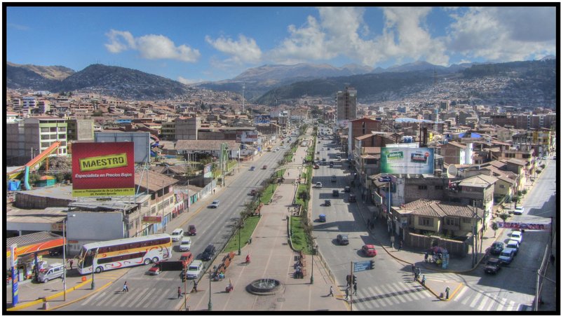 Panorama of Cusco