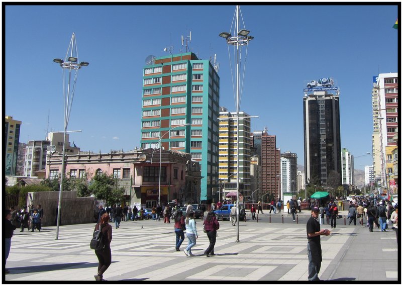 The Modern side of La Paz