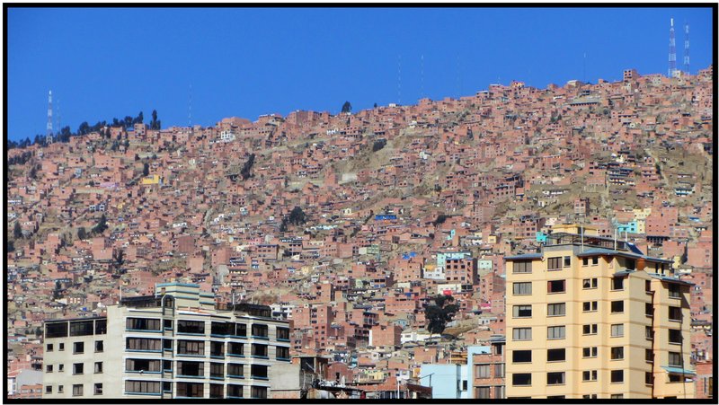 The hills of La Paz