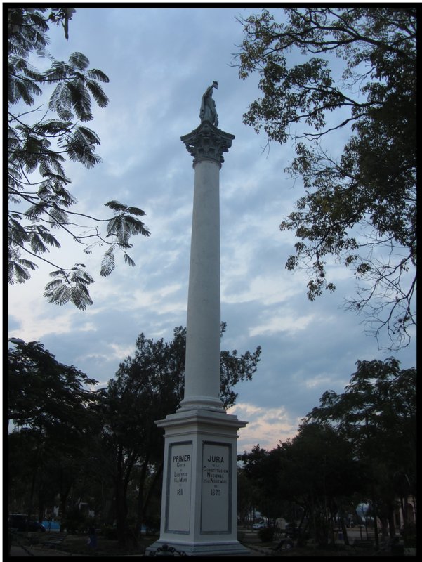 Monument in Asuncion