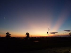 Sunset over Galveston