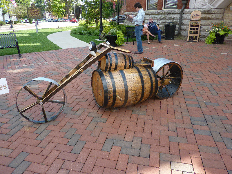 Whiskey Barrel Bike