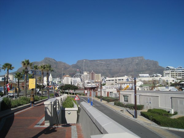 Table Mountain from V&A