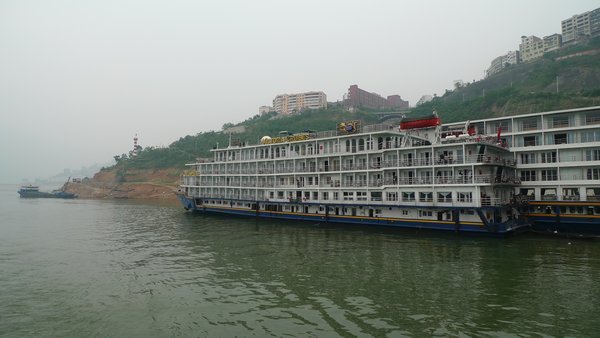 Vores skib på Yangtze