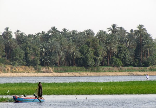 Fisherman on the Nile