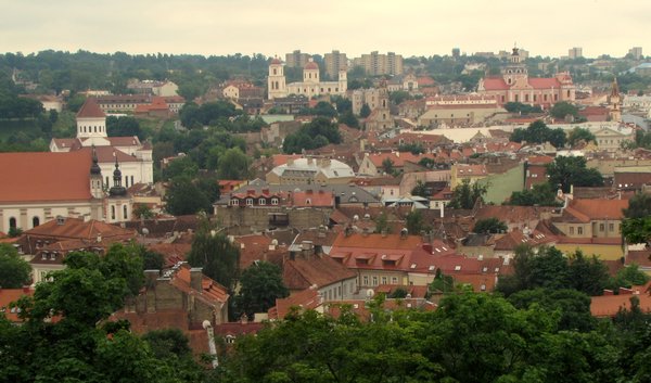 View from Gediminas Vilnius