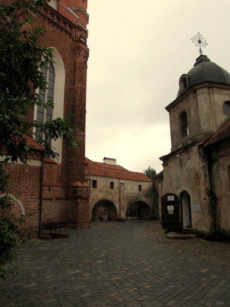 Church courtyard Vilnius