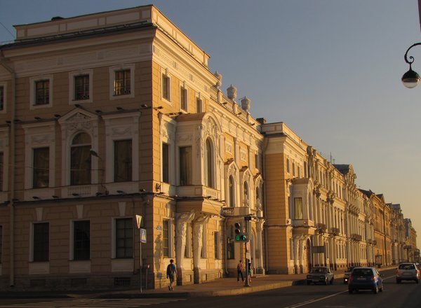 Waterfront mansions St Petersburg
