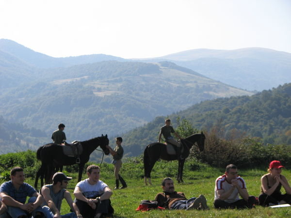 Bulgarian Knights on shining horses?