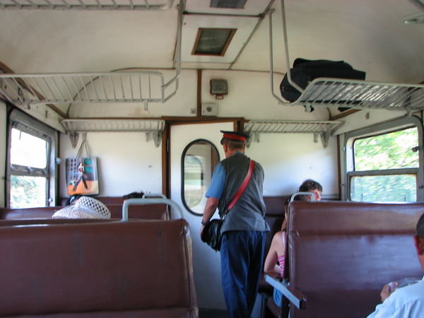 On the Sibiu - Medias train