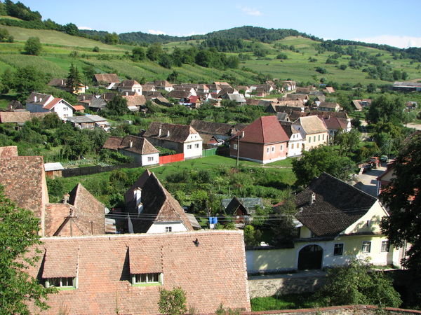 Biertan from above