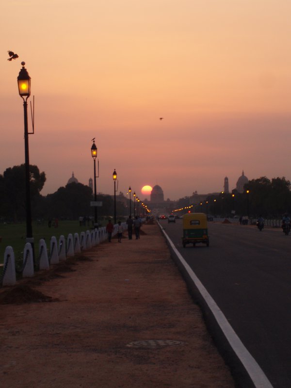 Sunset Delhi