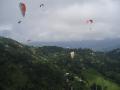 Gliders over Pokhara
