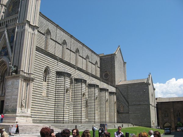The Strips on the Side of the Duomo