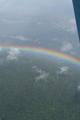 Rainbow from the airplane
