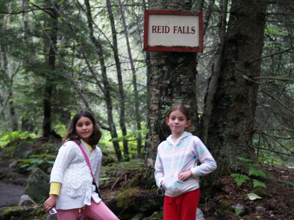 On the Reid Falls Trail